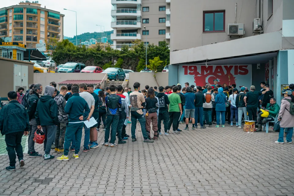 Katılımcılar bir arada
